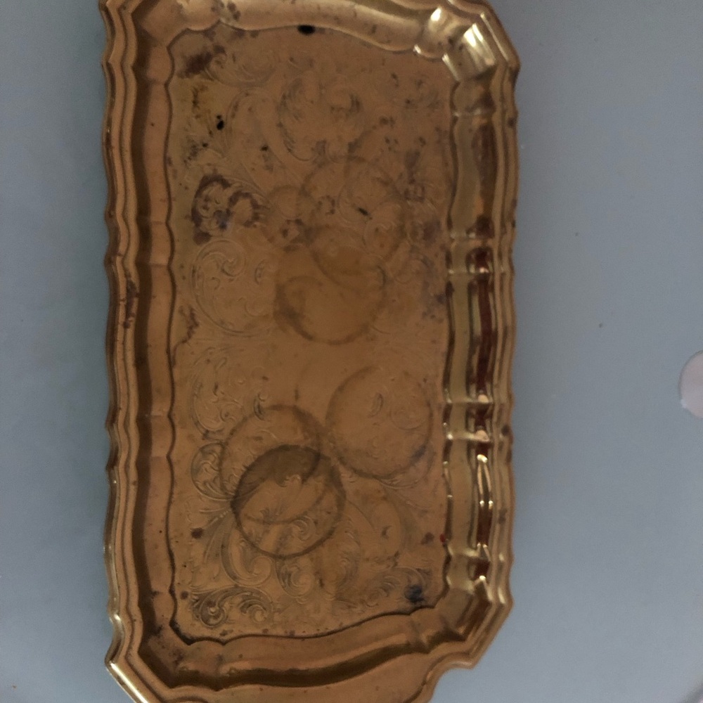 Antique brass Decorative Tray
